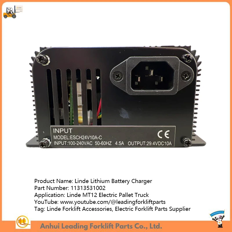 Linde Lithium Battery Charger Linde Lithium Battery Charger