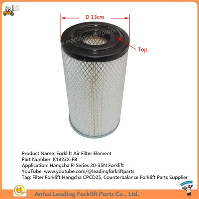 Luftfilter for gaffeltruck|Filter gaffeltruck Hangcha CPCD25|Leverandør av motvektsgaffeltruckdeler
