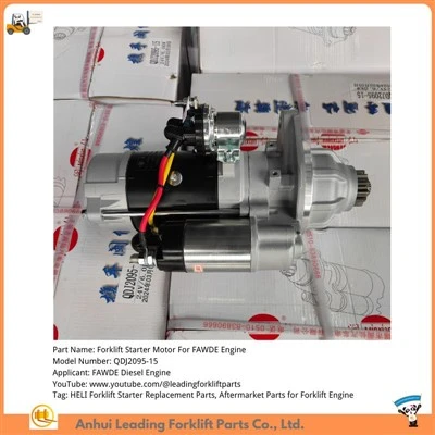 HELI CPCD30 Forklift Starter Replacement|Deler til en gaffeltruck|FAWDE Dieselmotordeler