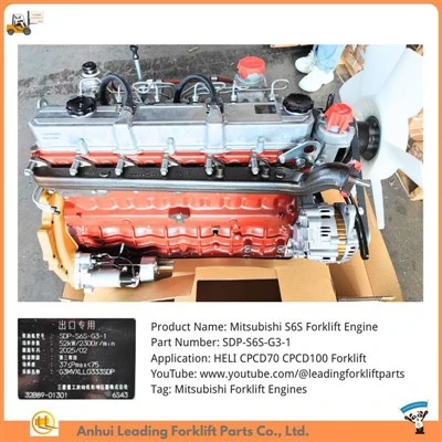 Mitsubishi S6S gaffeltruckmotor|Mitsubishi gaffeltruckmotorer|P/N: SDP-S6S-G3-1