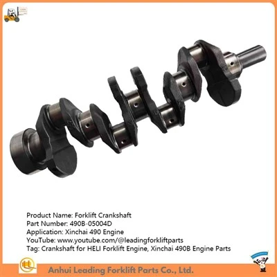 Deler av HELI gaffeltruckmotor|Xinchai 490 motordeler|Gaffeltruck veivaksel|490B-05004D